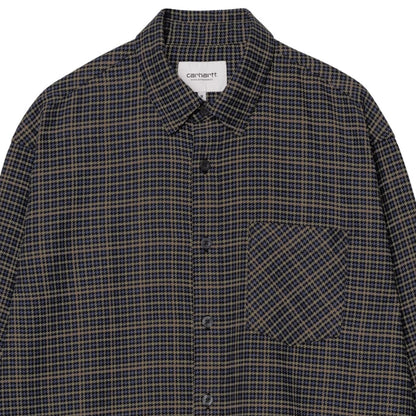 Carhartt WIP Long Sleeve Todrick Shirt - Blue