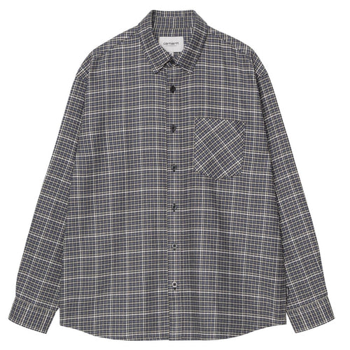 Carhartt WIP Long Sleeve Todrick Shirt - Ice