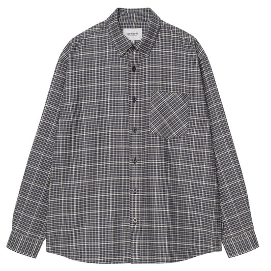 Carhartt WIP Long Sleeve Todrick Shirt - Ice