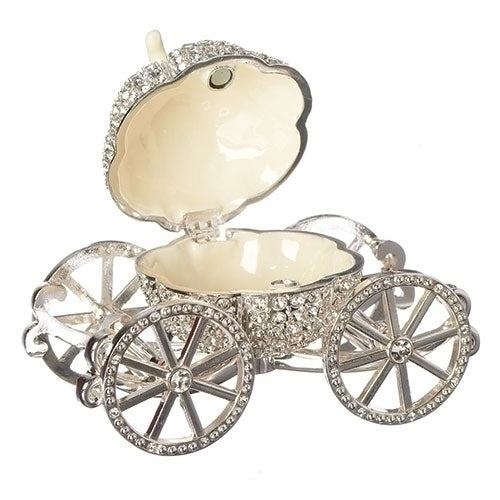 Carriage Keepsake Box 2.75"H