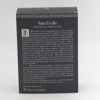 Cecilia - St. Cecilia Statue 3.25"H