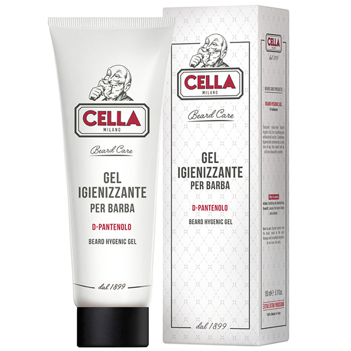 Cella Milano Beard Sanitiser Gel - White