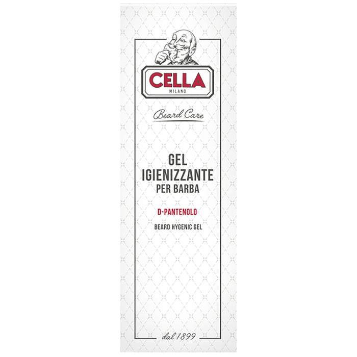 Cella Milano Beard Sanitiser Gel - White