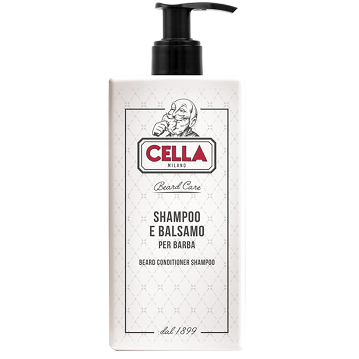 Cella Milano Beard Shampoo & Conditioner - White