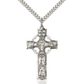 Celtic Cross Silver 24"