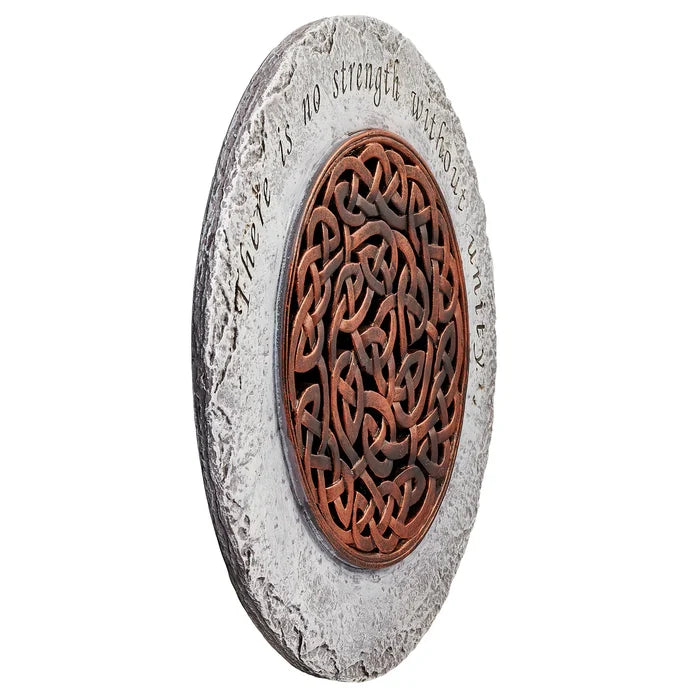 Celtic Knot Garden Stepping Stone 12" | Roman