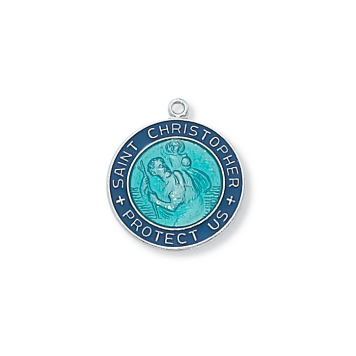 Christopher - St. Christopher Medal - Sterling Silver