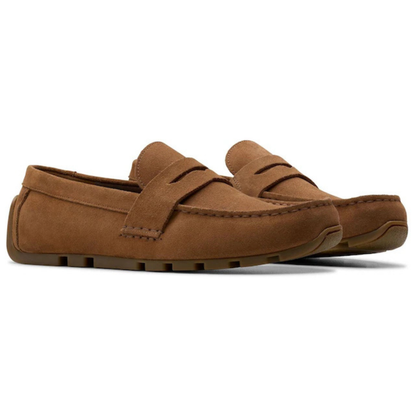 Clarks Originals Corsley Bar Loafers - Cola