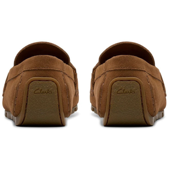 Clarks Originals Corsley Bar Loafers - Cola