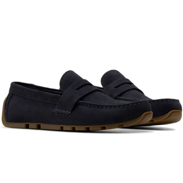 Clarks Originals Corsley Bar Loafers - Navy