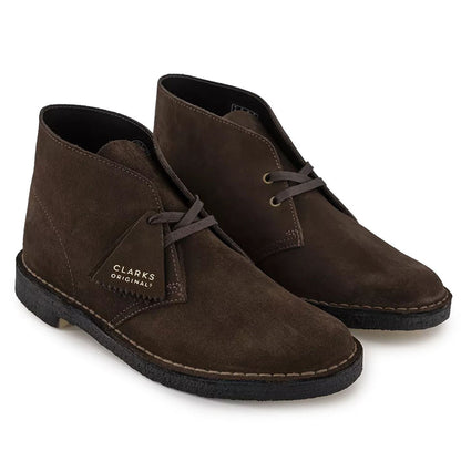 Clarks Originals Desert Boot - Brown Suede