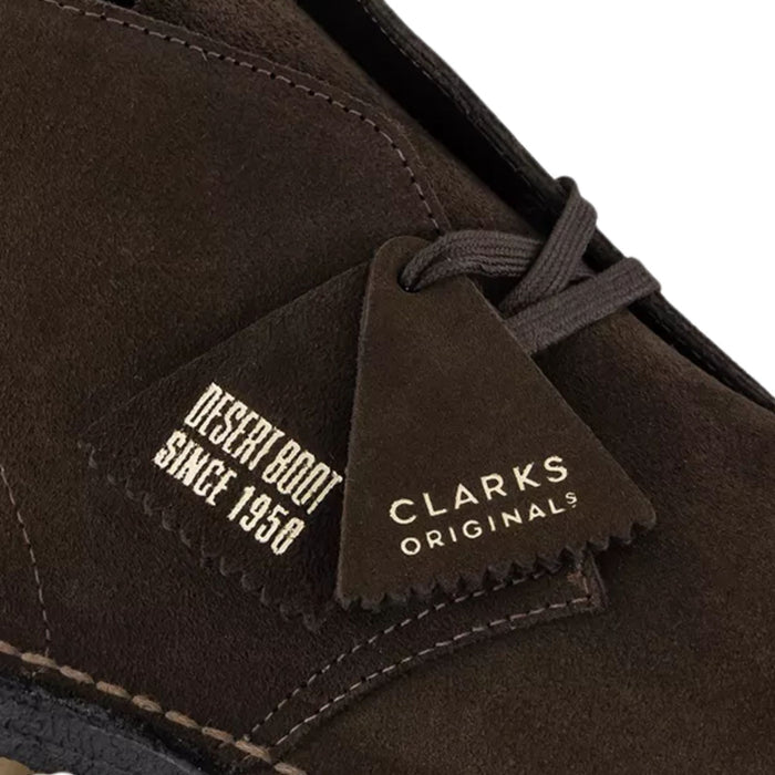 Clarks Originals Desert Boot - Brown Suede