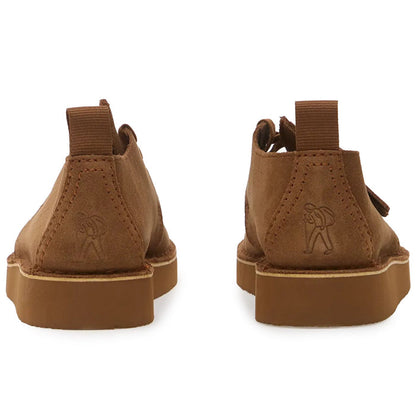 Clarks Originals Desert Treck Shoes - Cola Suede