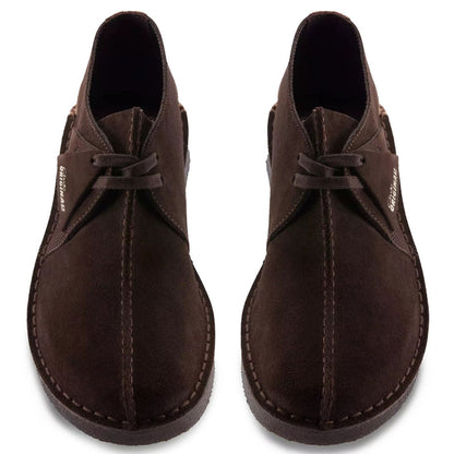 Clarks Originals Desert Trek Shoes - Dark Brown