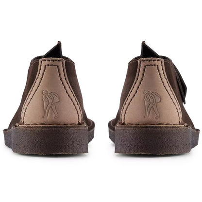 Clarks Originals Desert Trek Shoes - Dark Brown