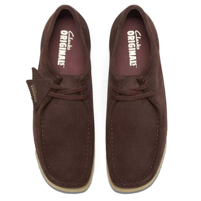 Clarks Originals Wallabee - Dark Brown Suede