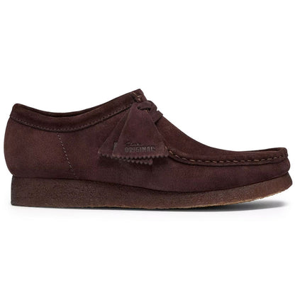 Clarks Originals Wallabee Shoes - Chocolate