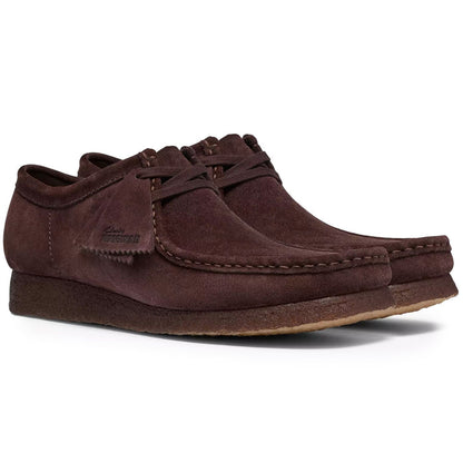 Clarks Originals Wallabee Shoes - Chocolate