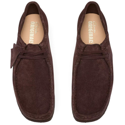 Clarks Originals Wallabee Shoes - Chocolate
