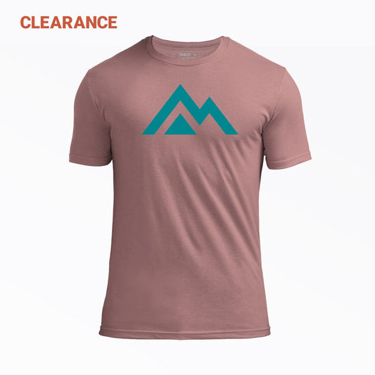 The REP Fitness Icon Tri-Blend Crew T-Shirt in Heather Lavender/Slate front