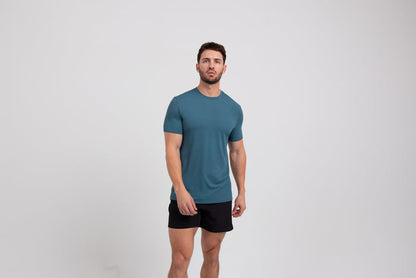 The REP Fitness Men's Delta Shirt in Slate front