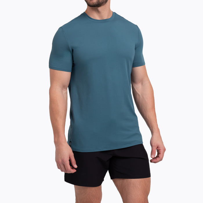 The REP Fitness Men's Delta Shirt in Slate front