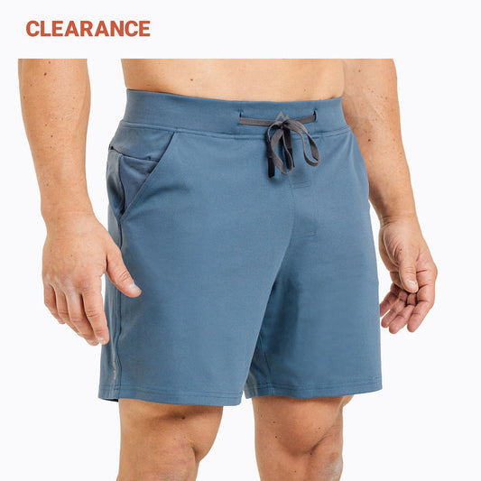 The REP Fitness Men's Versa Shorts in Slate Blue front