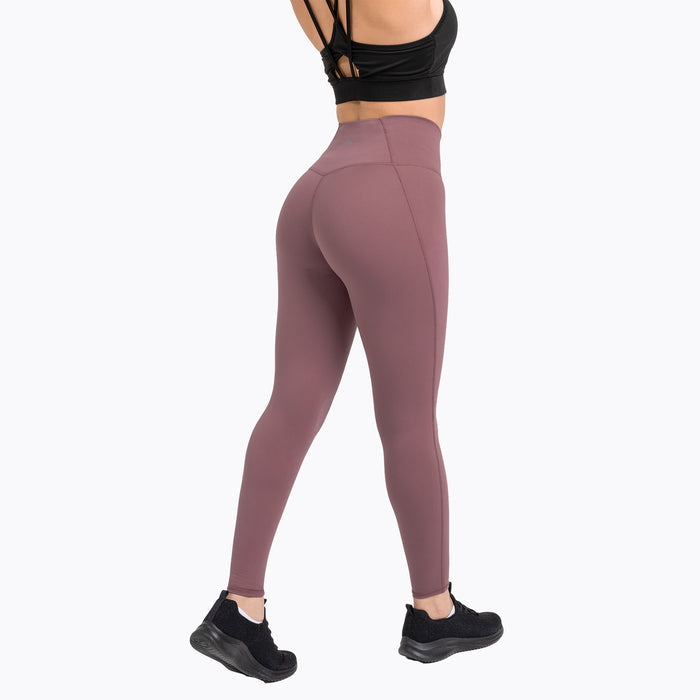 The REP Fitness Women's Eos Legging in Mauve back
