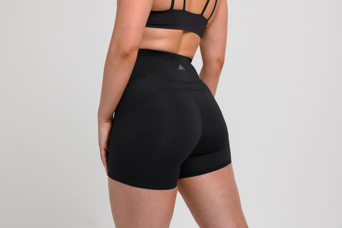 The REP Fitness Women's Forma Shorts in Black back