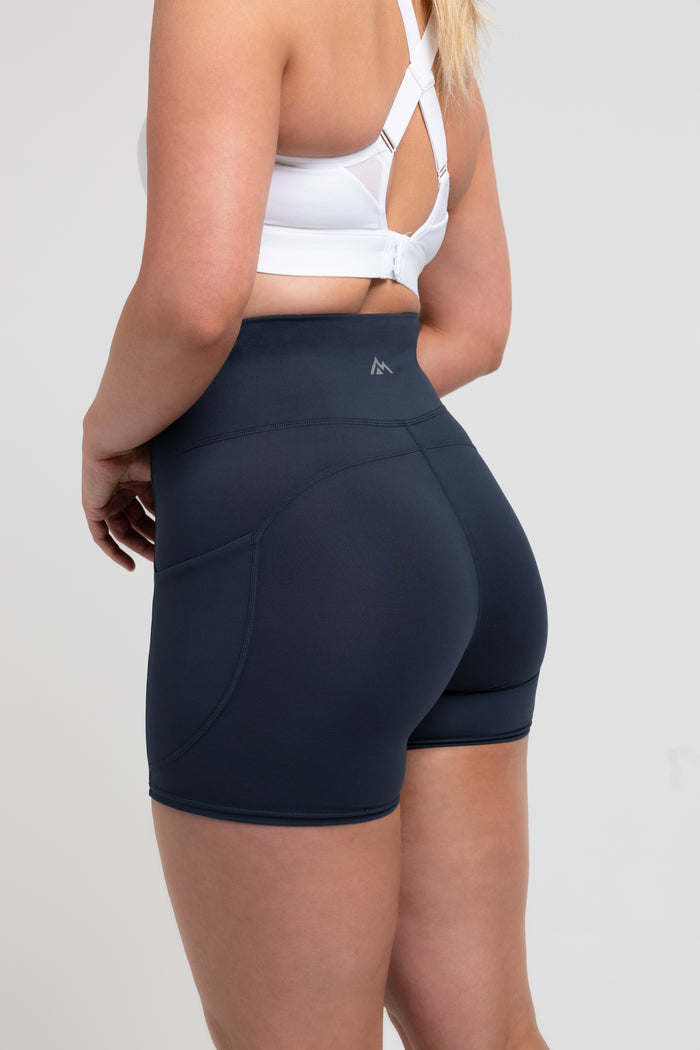 The REP Fitness Women's Forma Shorts in Navy back