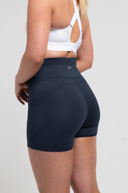 The REP Fitness Women's Forma Shorts in Navy back