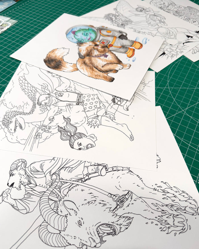 Coloring Sheets (Digital)