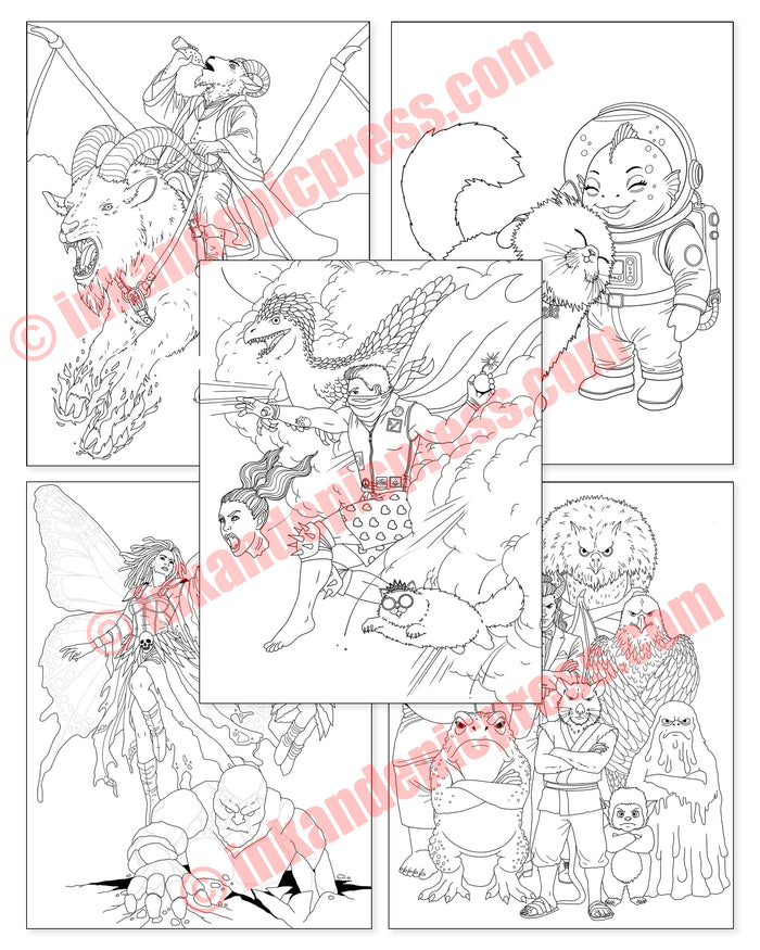 Coloring Sheets (Digital)