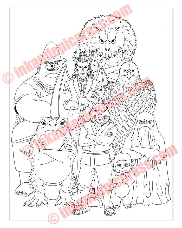 Coloring Sheets (Digital)