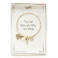 Communion Bracelet Gold 2.25"D