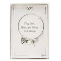 Communion Bracelet Silver 2.25"D
