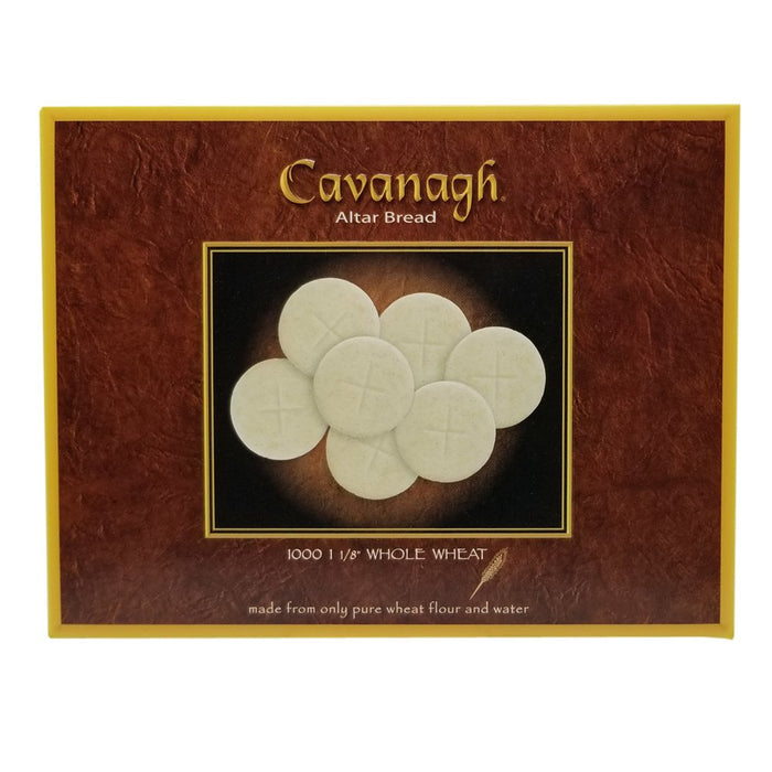 Communion Wafers 1 1/8" – 1,000 pcs - White or Wheat | Cavanagh