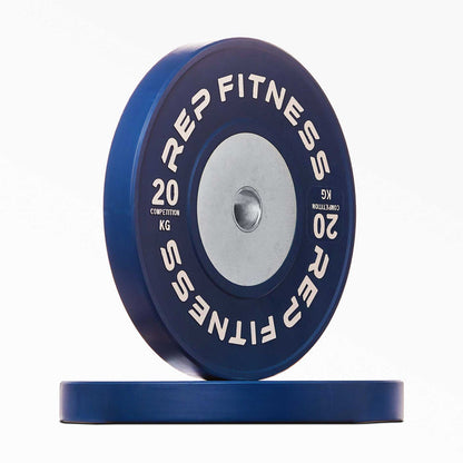 Blue 20kg Competition Bumper Plate Pair