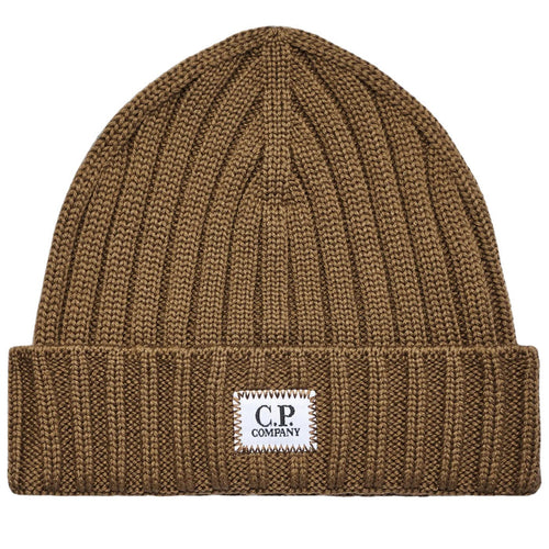 C.P Company Extrafine Merino Wool Knit Cap - Ermine