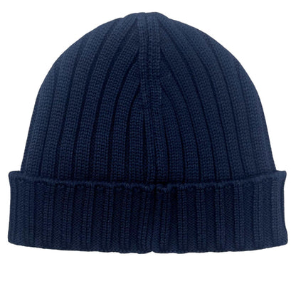 C.P Company Extrafine Merino Wool Knit Cap - Total Eclipse