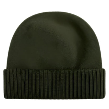 C.P Company Knit Cap Extrafine Merino Fleece - Ivy Green