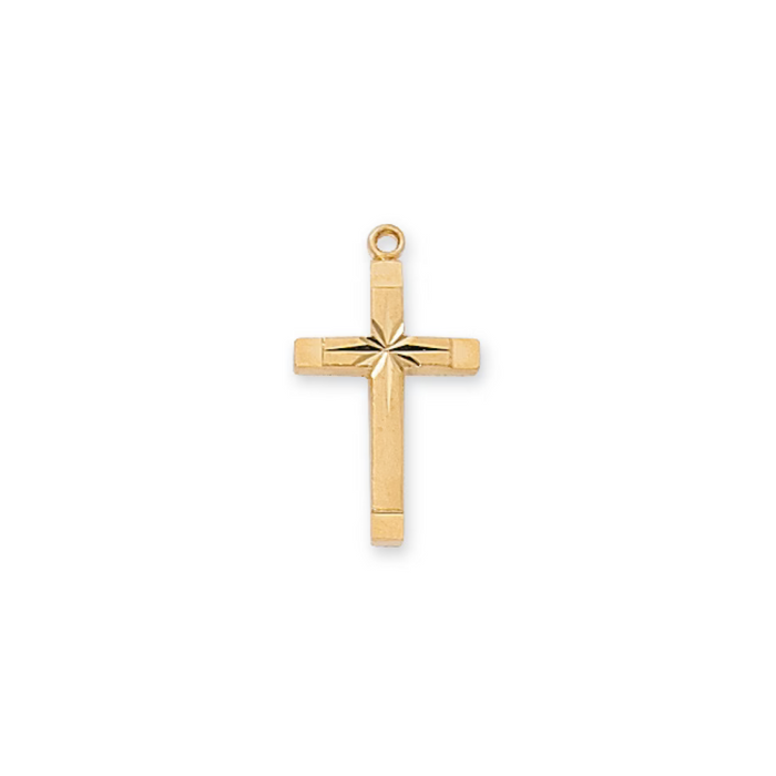 Cross - Gold over Sterling