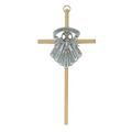 Cross 6in Brass Gifts of the Spirit Cross Box