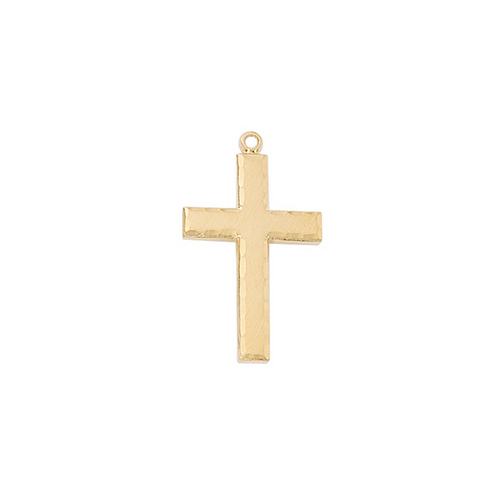 Cross Necklace - Gold over Sterling