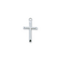 Cross Necklace - Sterling Silver 16-18"
