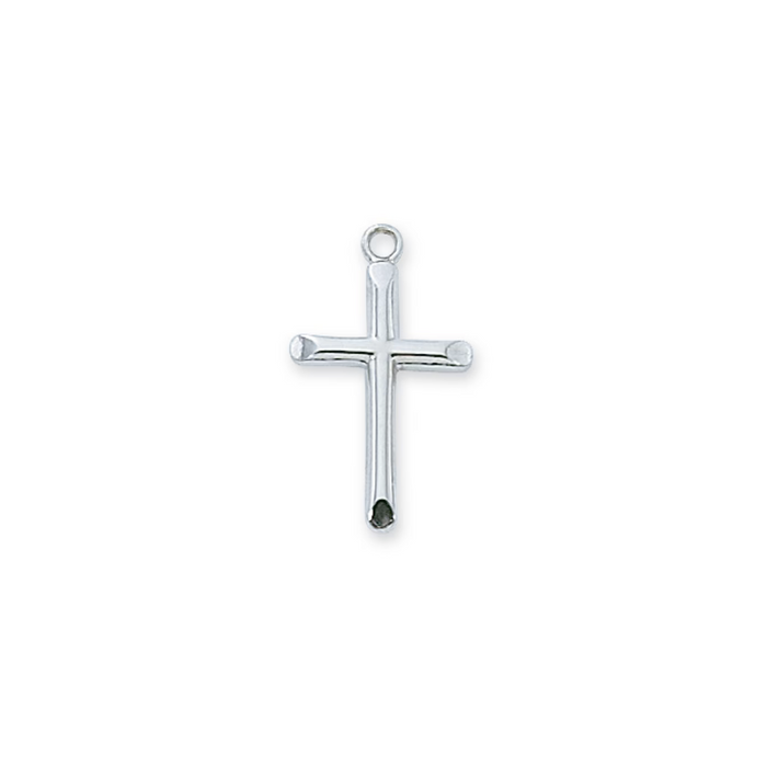 Cross Necklace - Sterling Silver 16-18"