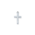 Cross Necklace - Sterling Silver 16"