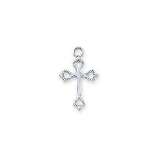 Cross Necklace - Sterling Silver 16"