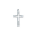Cross Necklace - Sterling Silver 18"