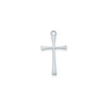 Cross Necklace - Sterling Silver 18"